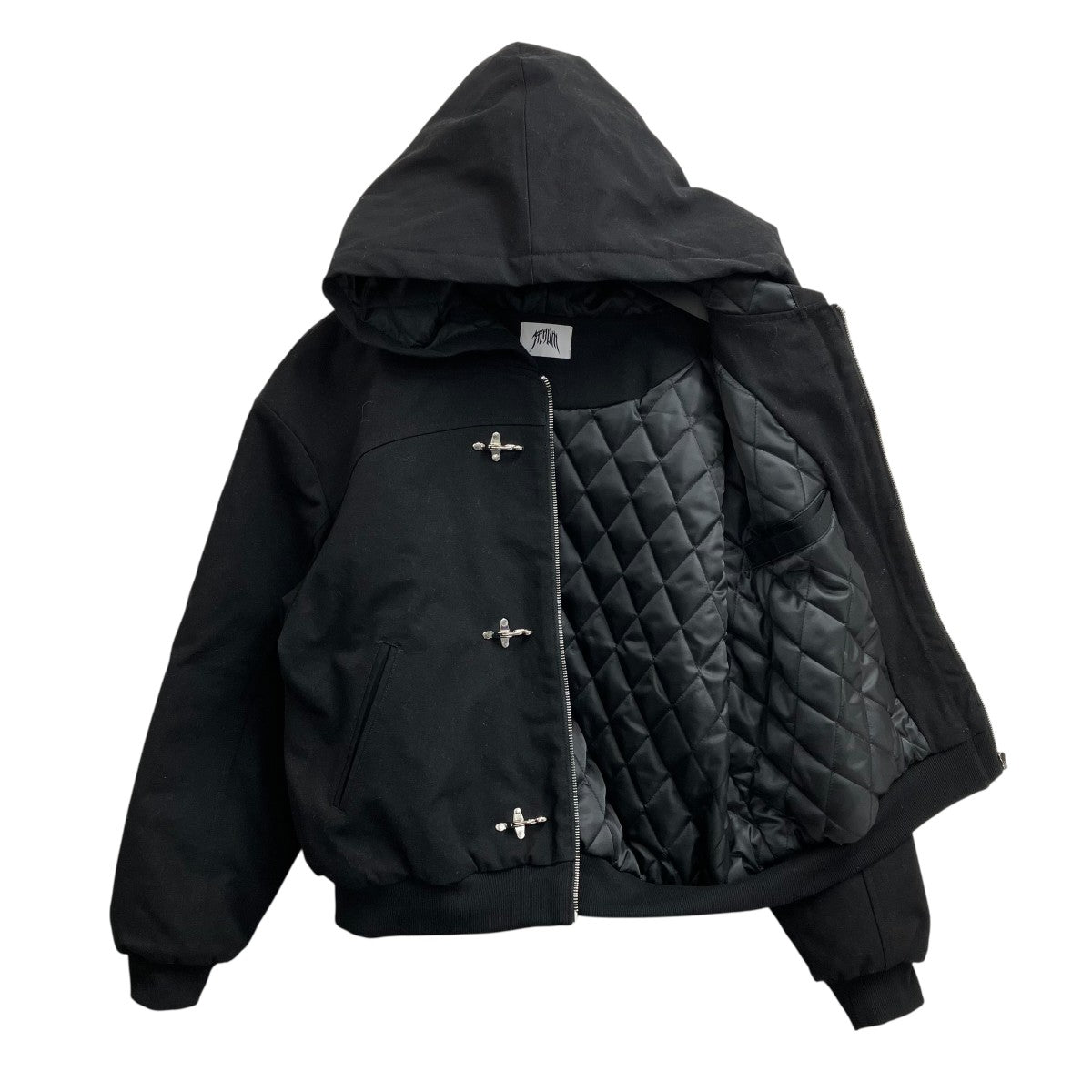 Fireman clasp hoodie jacketフーデッドジャケット
