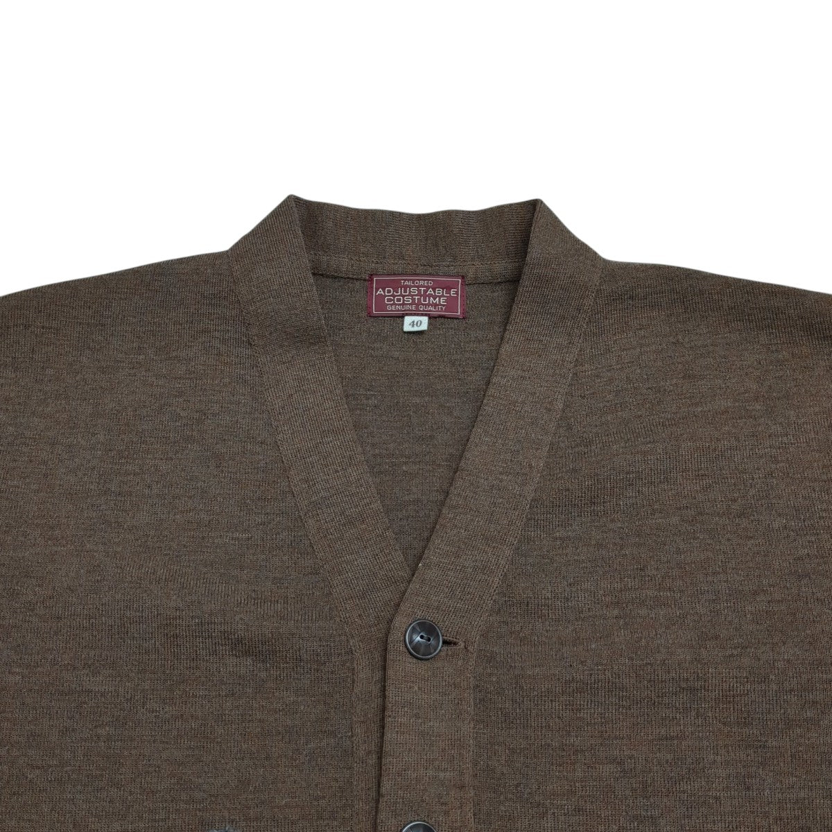 ADJUSTABLE COSTUME 20s STYLE KNIT SPORT COATウールVネックカーディガンAK-036 古着・中古-3枚目のアイテム画像