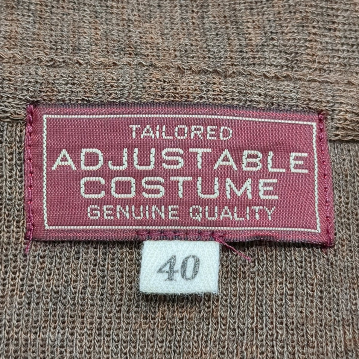 ADJUSTABLE COSTUME 20s STYLE KNIT SPORT COATウールVネックカーディガンAK-036 古着・中古-7枚目のアイテム画像