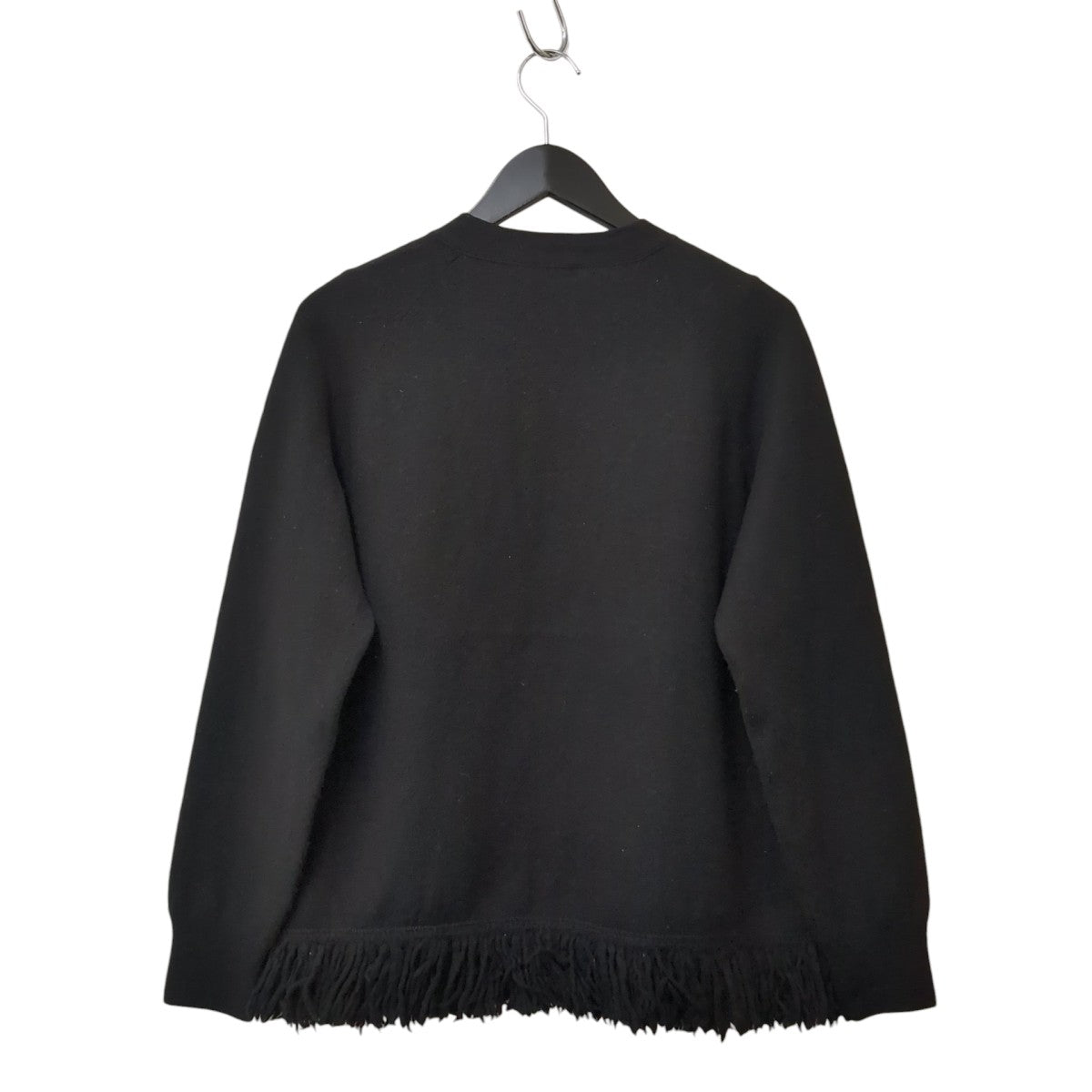DRIES VAN NOTEN フリンジカーディガン71-02-54-02006 古着・中古-2枚目のアイテム画像