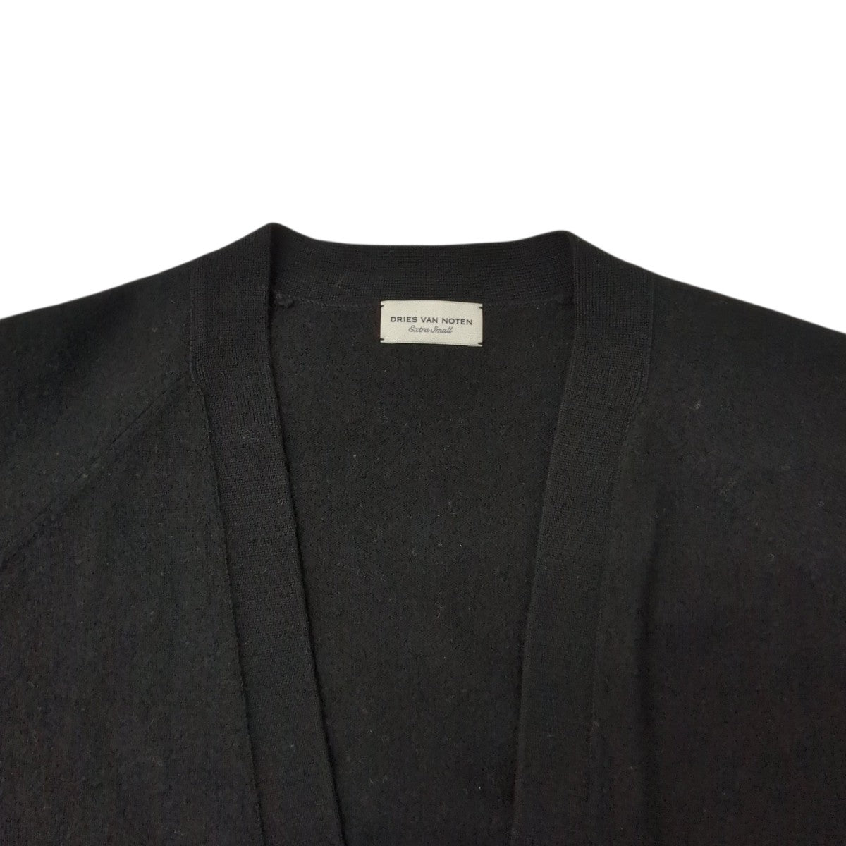 DRIES VAN NOTEN フリンジカーディガン71-02-54-02006 古着・中古-3枚目のアイテム画像