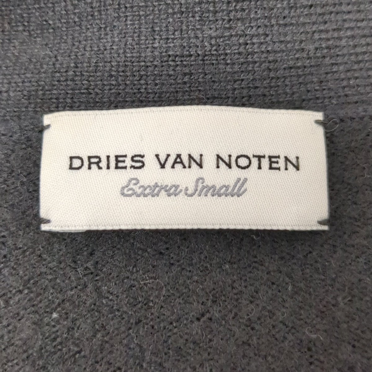 DRIES VAN NOTEN フリンジカーディガン71-02-54-02006 古着・中古-6枚目のアイテム画像