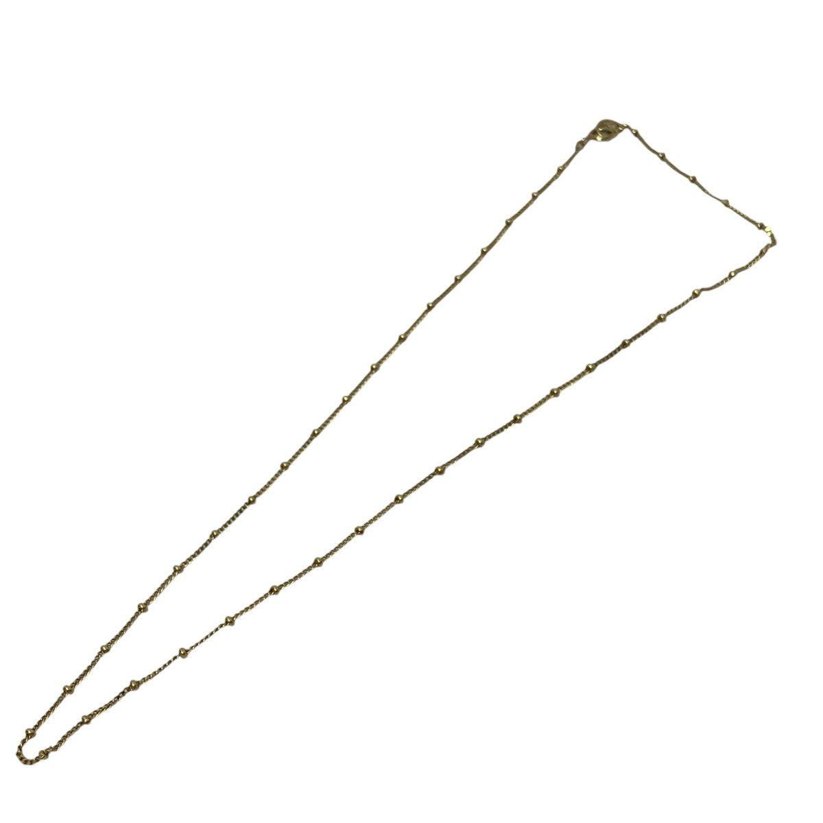Rieuk 別注 Dotチェーンネックレス 古着・中古-1枚目のアイテム画像