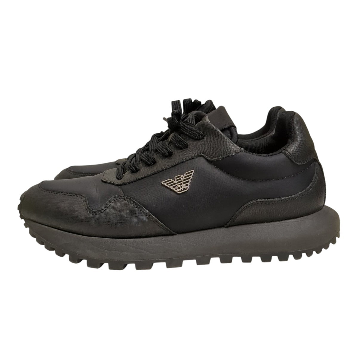 エンポリオ アルマーニ EMPORIO ARMANI EA7 (エンポリオ アルマーニ) レザー ローカット