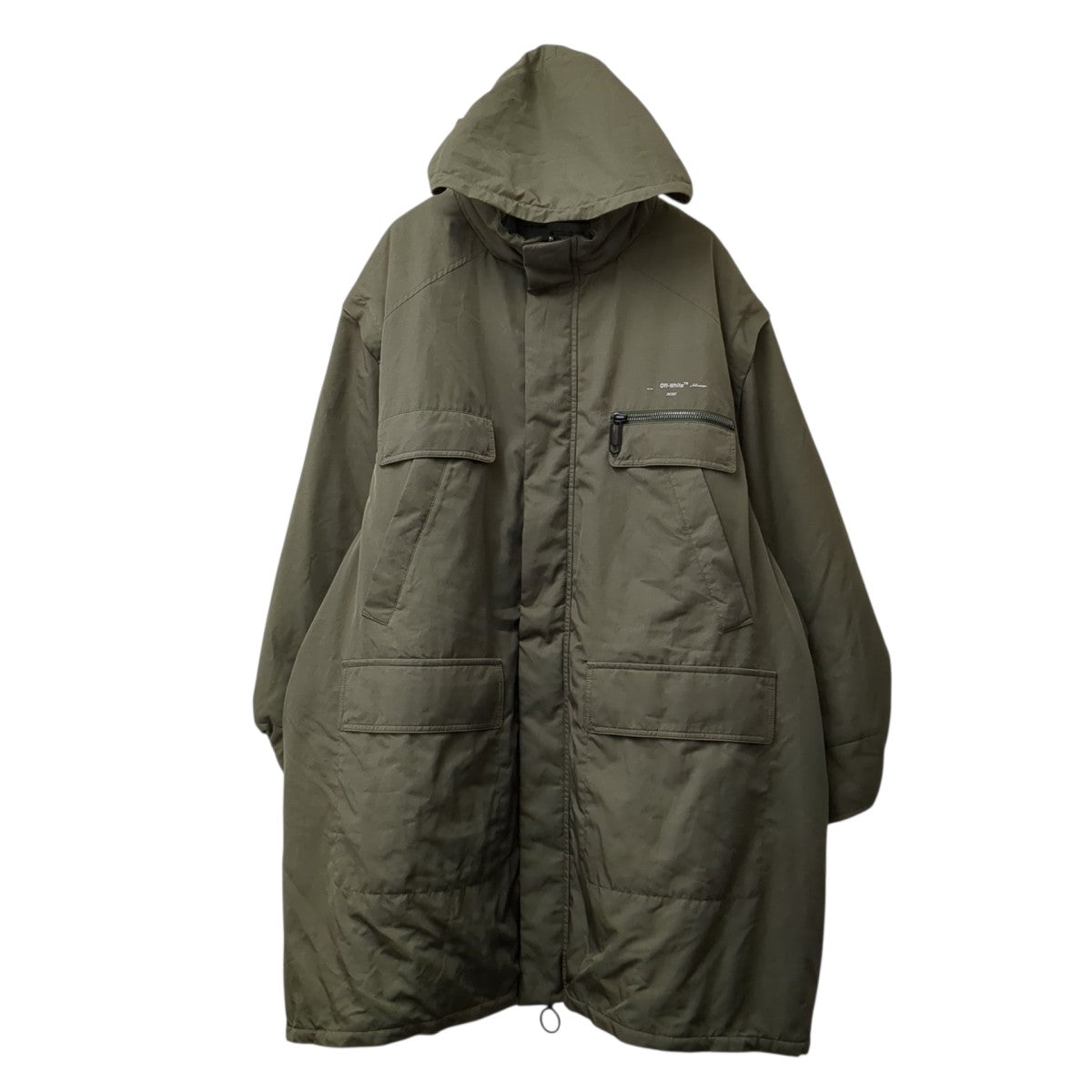 OFFWHITE リバーシブルコートOMEA199F19F23026 古着・中古-1枚目のアイテム画像
