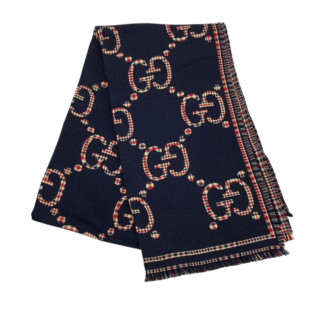 GUCCI マフラー660025 古着・中古-1枚目のアイテム画像