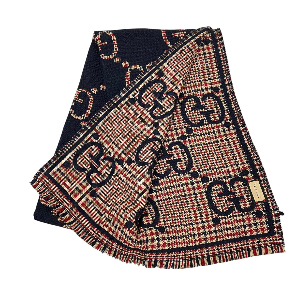 GUCCI マフラー660025 古着・中古-2枚目のアイテム画像