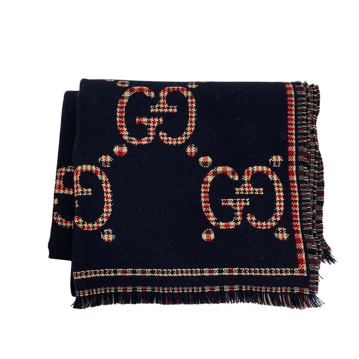 GUCCI マフラー660025 古着・中古-3枚目のアイテム画像
