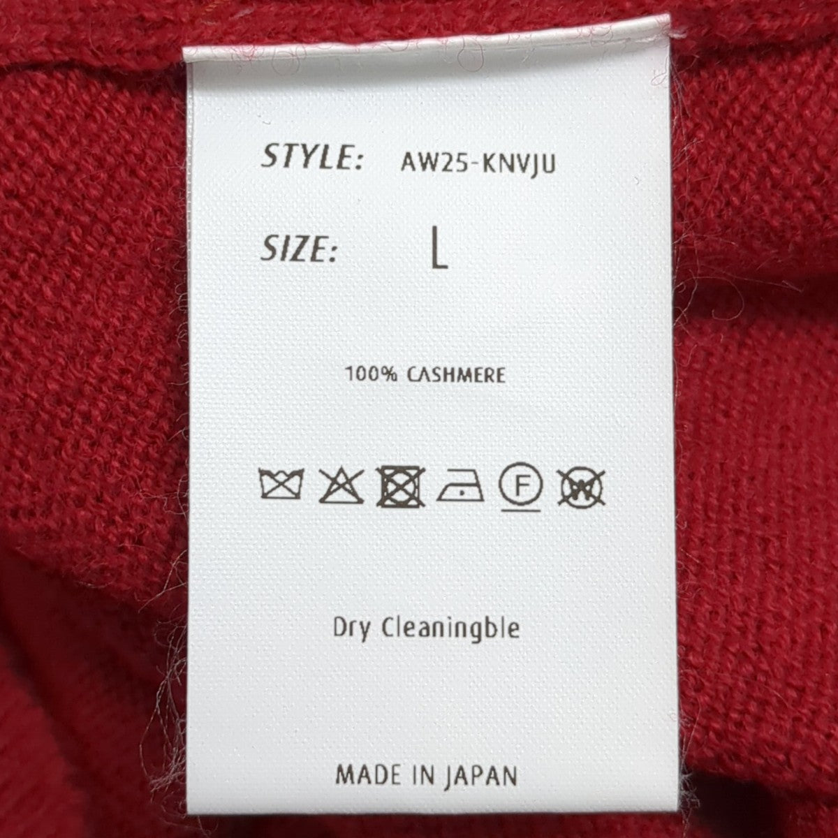 ENCOMING 薄手ニットAW25-KNVJU 古着・中古-6枚目のアイテム画像