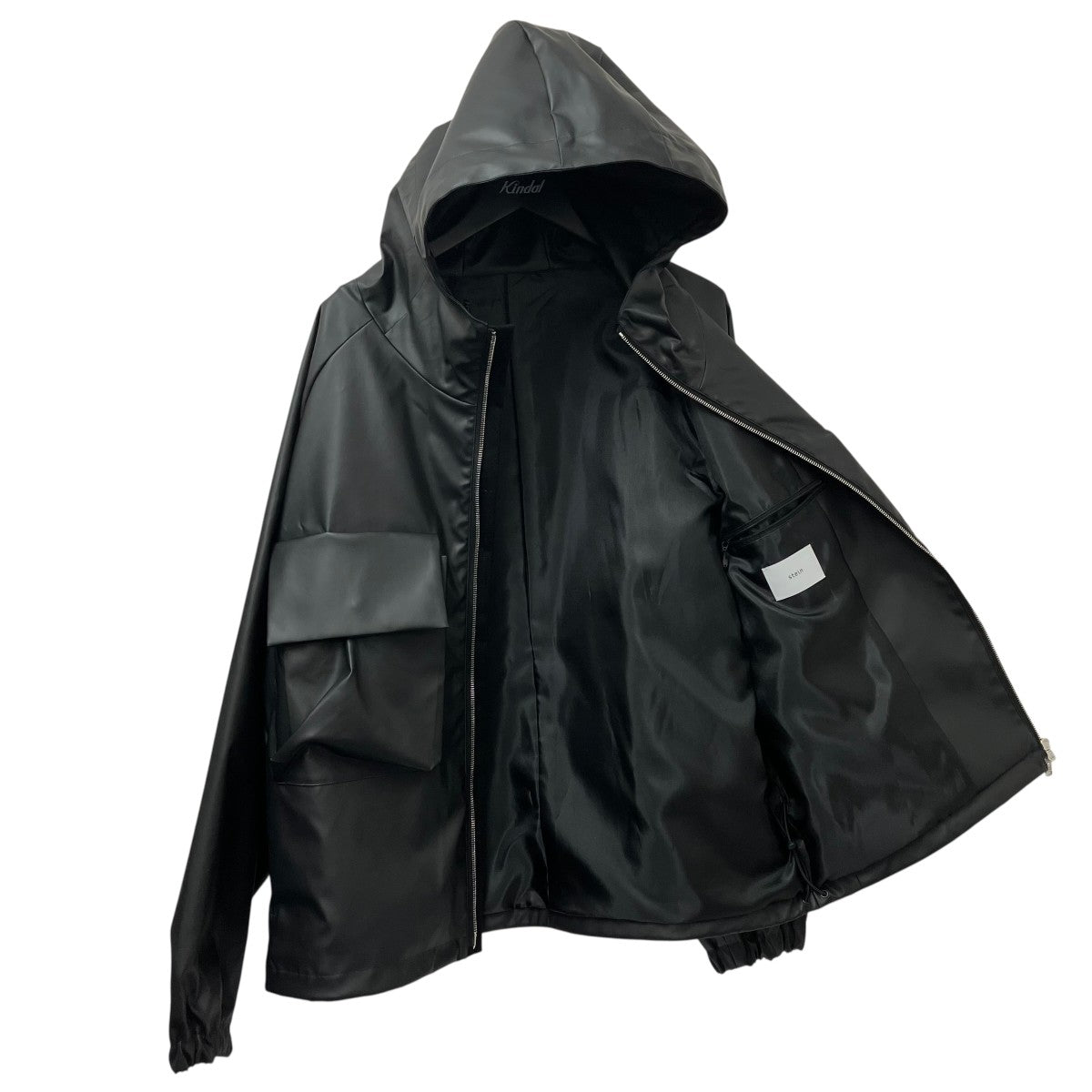 LEATHER HOODED SHORT JACKETフーデッドジャケットST.816