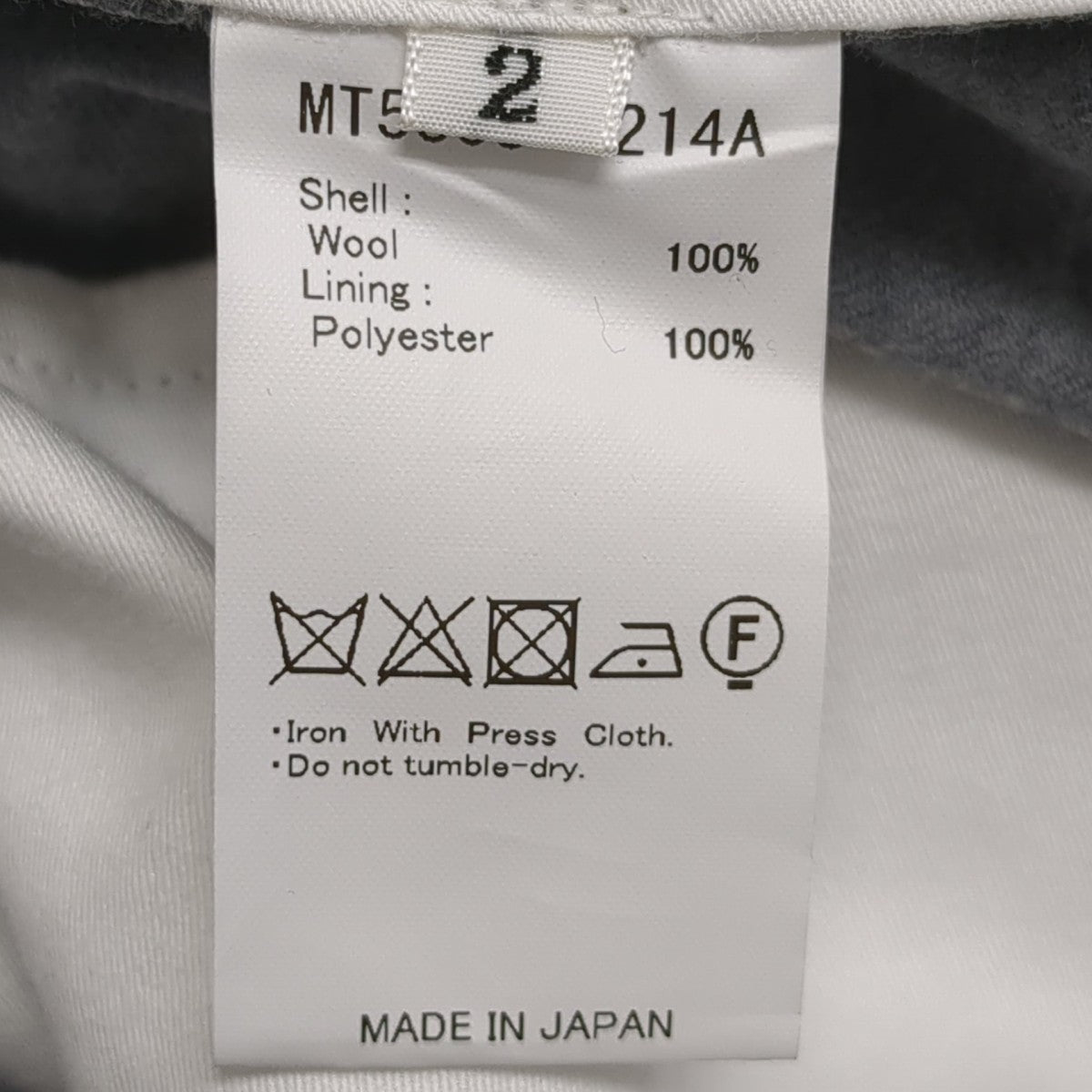 MAATEE＆SONS FLANNEL PANTSパンツMT5303-0214A 古着・中古-9枚目のアイテム画像