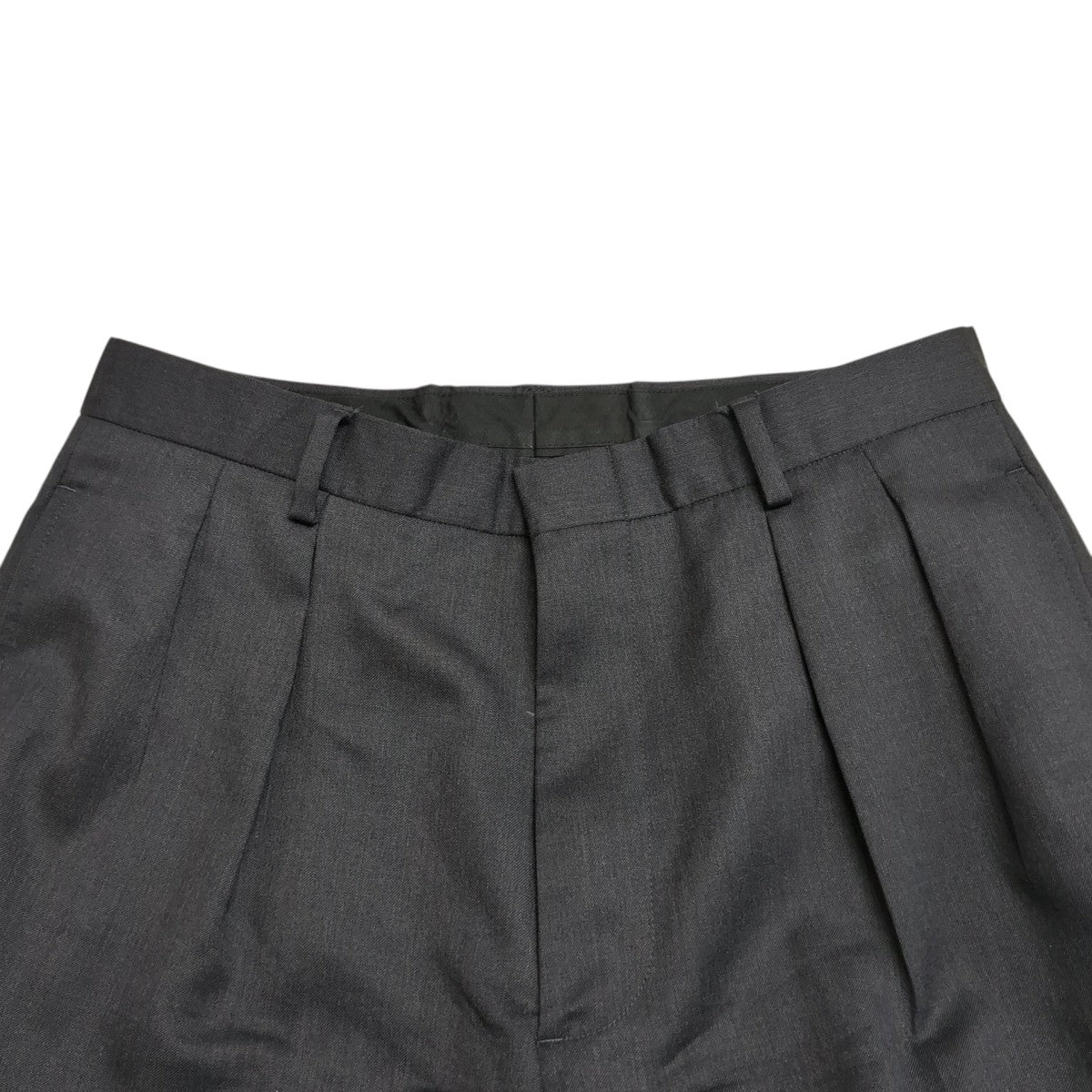 LE 2TUCK WOOL PTパンツ24-030-053-0000-3-0 古着・中古-3枚目のアイテム画像