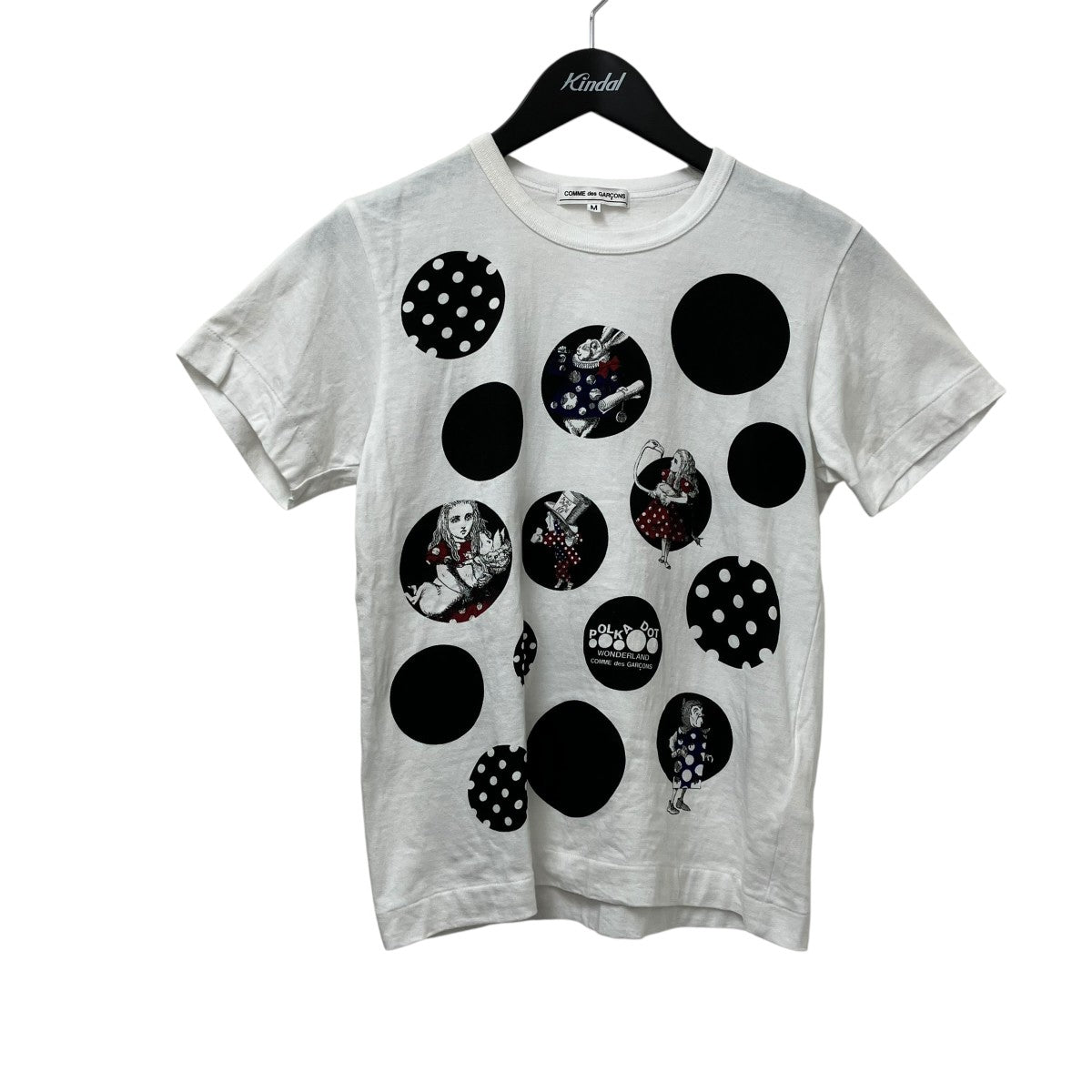 COMME des GARCONS 不思議の国のアリスTシャツOL-T011 古着・中古-1枚目のアイテム画像