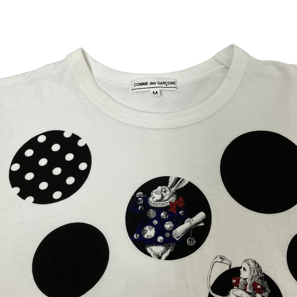 COMME des GARCONS 不思議の国のアリスTシャツOL-T011 古着・中古-3枚目のアイテム画像