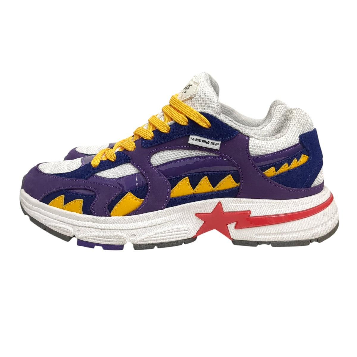 A BATHING APE SHARK STAスニーカー0ZXSHMX191310M 古着・中古-2枚目のアイテム画像