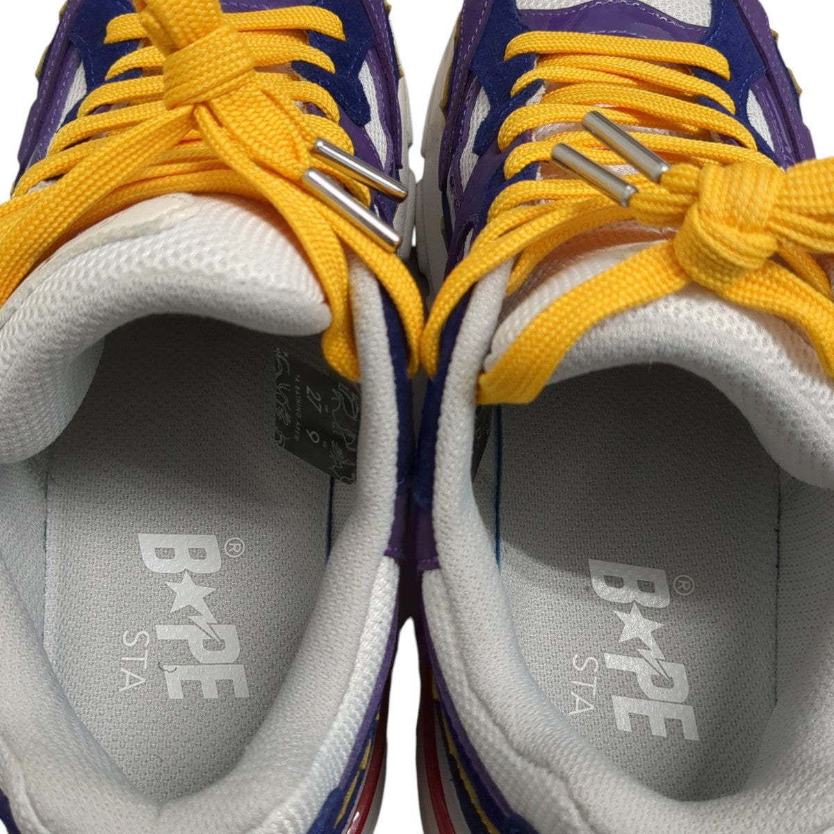 A BATHING APE SHARK STAスニーカー0ZXSHMX191310M 古着・中古-5枚目のアイテム画像