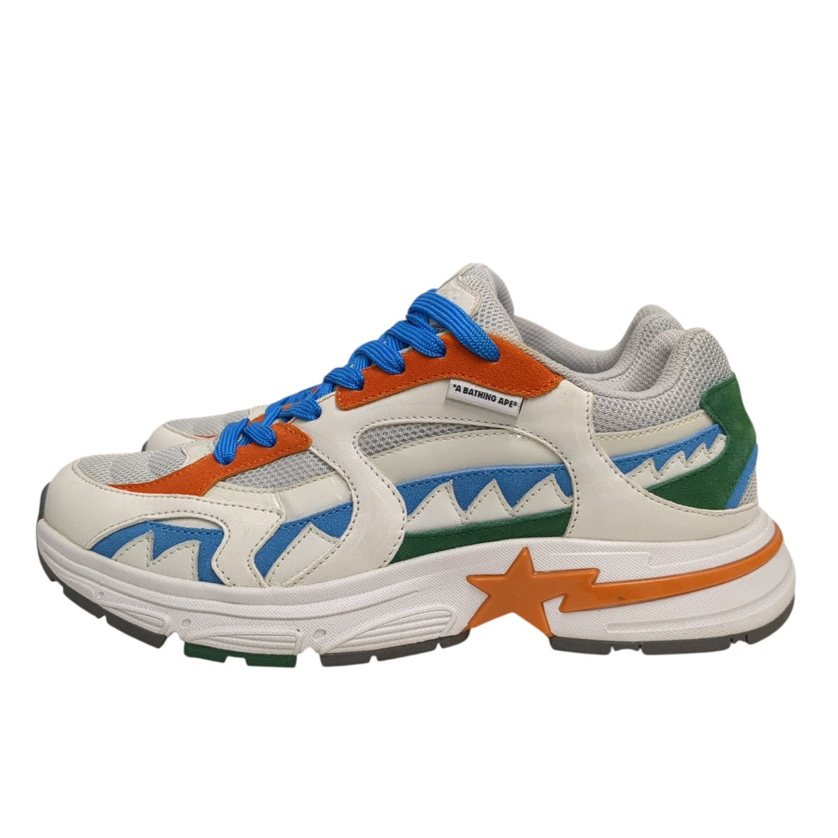 A BATHING APE SHARK STA Indonesiaスニーカー0ZXSHMX91303M 古着・中古-2枚目のアイテム画像