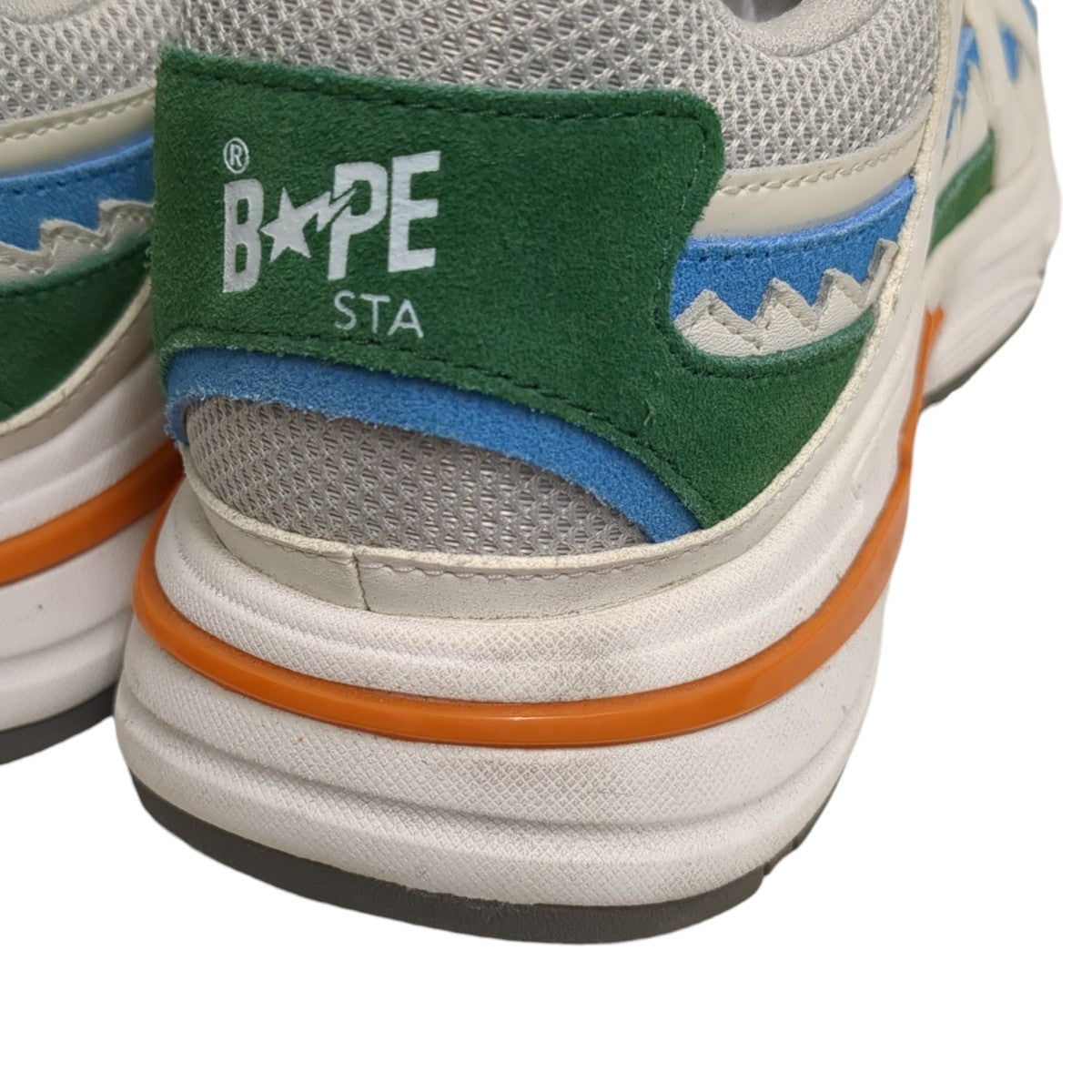 A BATHING APE SHARK STA Indonesiaスニーカー0ZXSHMX91303M 古着・中古-9枚目のアイテム画像