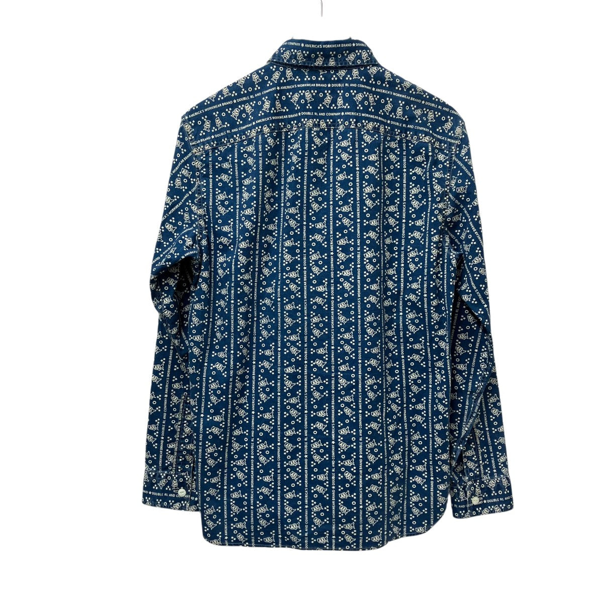 RRL ウォバッシュ スターシャツ長袖シャツ782889995001 古着・中古-2枚目のアイテム画像