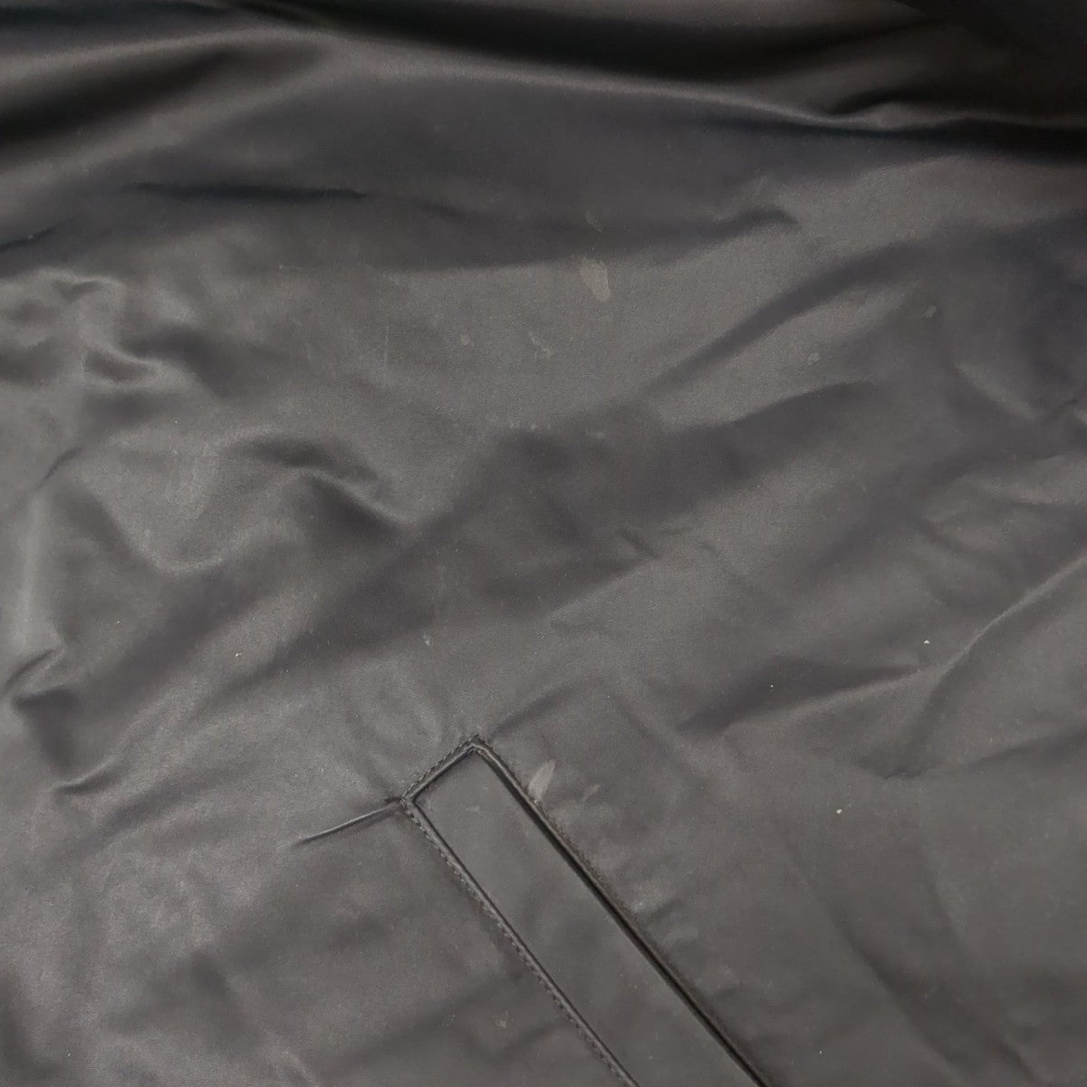 REGULATION Yohji Yamamoto NYLON TWILL COACH JACKETコーチジャケットFU-J53-501 古着・中古-5枚目のアイテム画像
