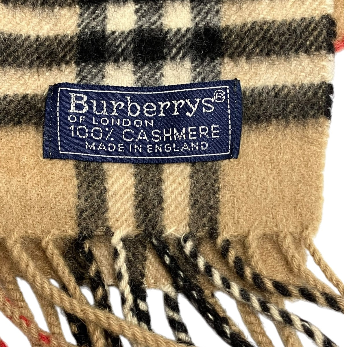 Burberry’s ノバチェックマフラー 古着・中古-4枚目のアイテム画像
