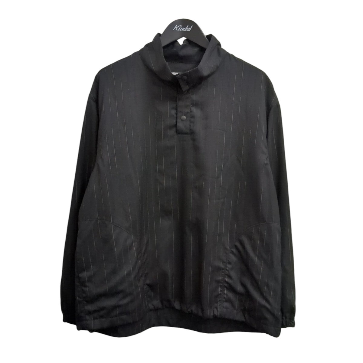 Cornier Super130’s RESISTED YARN DYED WOOL GABARDINE PULLOVERプルオーバーシャツ 古着・中古-1枚目のアイテム画像