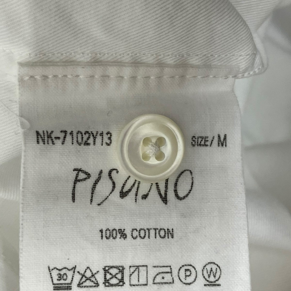 NICENESS×Salvatore Piccolo PISANO長袖シャツNK-7102Y13 NK-7102Y13