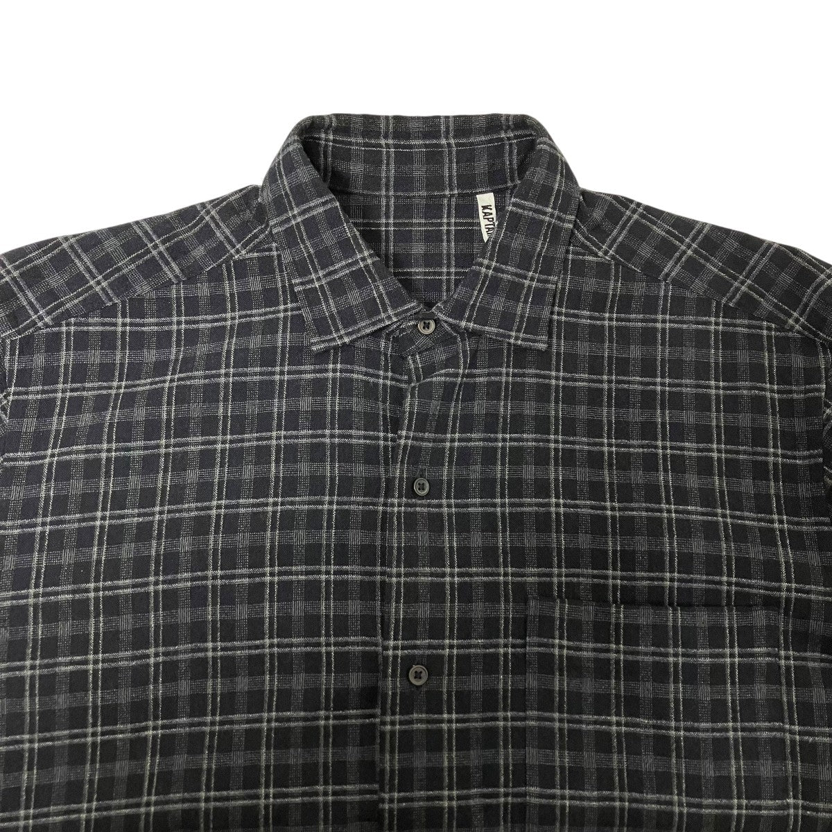 KAPTAIN SUNSHINE チェック長袖シャツKS23FSH01 古着・中古-3枚目のアイテム画像
