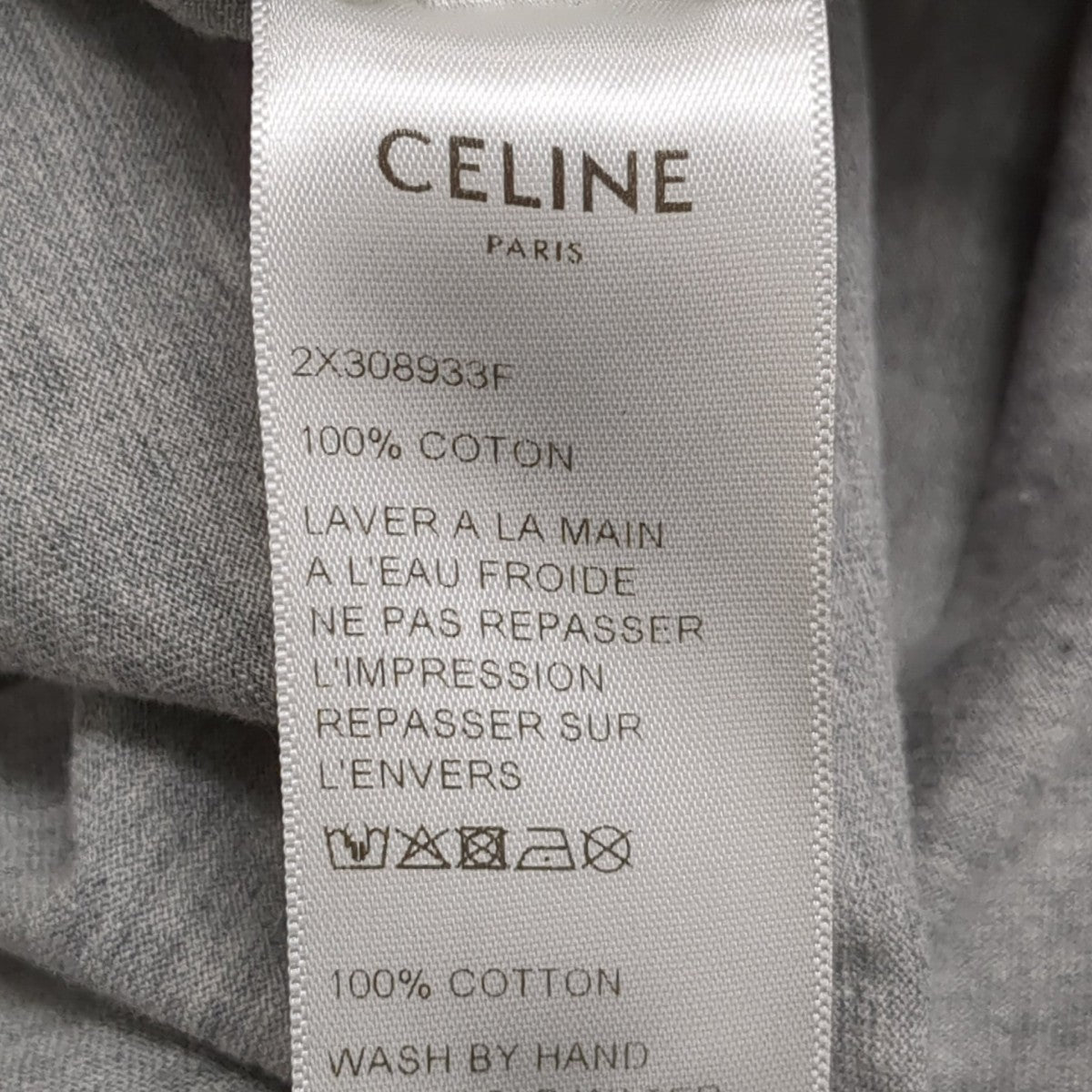 CELINE Tシャツ2X308933F 古着・中古-7枚目のアイテム画像