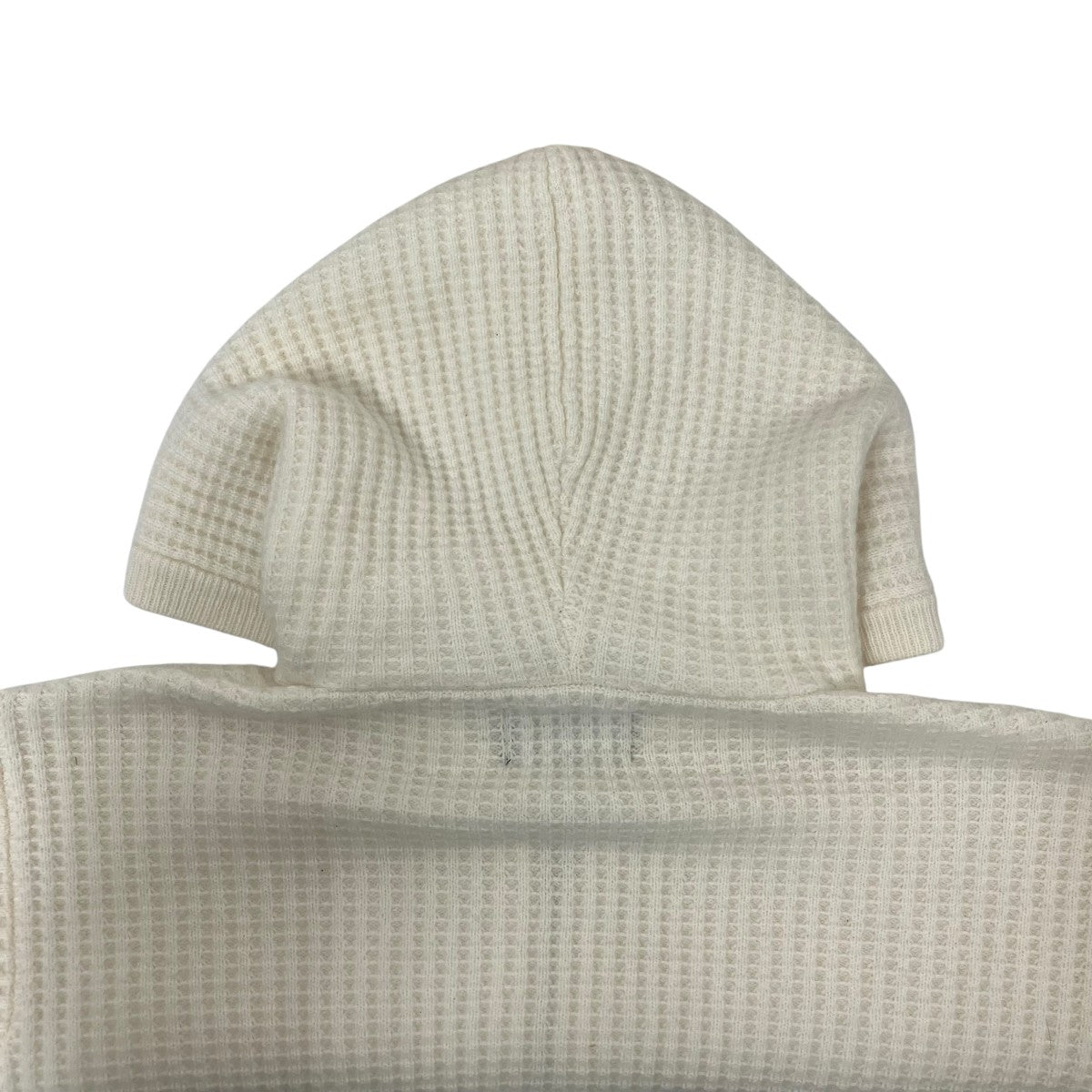 WAFFLE CASHMERE ZIP HOODニットパーカー117274