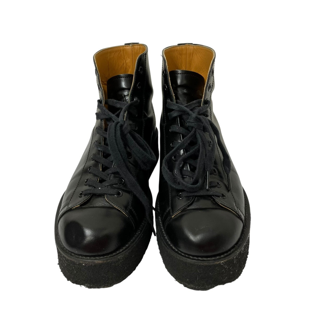 YOHJI YAMAMOTO デミブーツレースアップスニーカーHE-E53-764-1-02 古着・中古-5枚目のアイテム画像