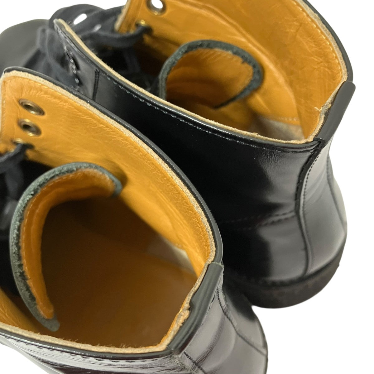 YOHJI YAMAMOTO デミブーツレースアップスニーカーHE-E53-764-1-02 古着・中古-6枚目のアイテム画像