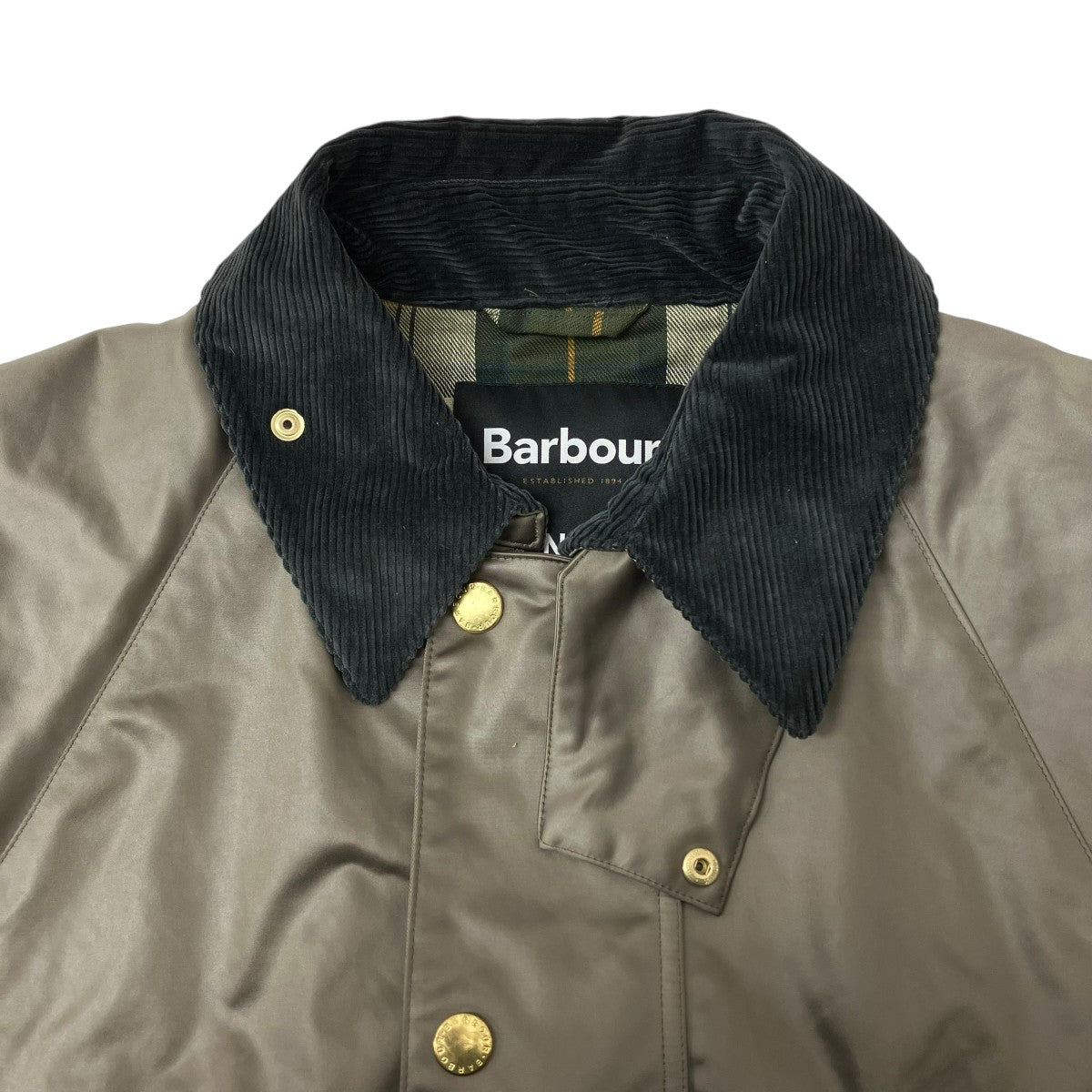 Barbour×TANAKA 23AWCITY SHOP DETACHBLEコート232LCAS022 古着・中古-4枚目のアイテム画像