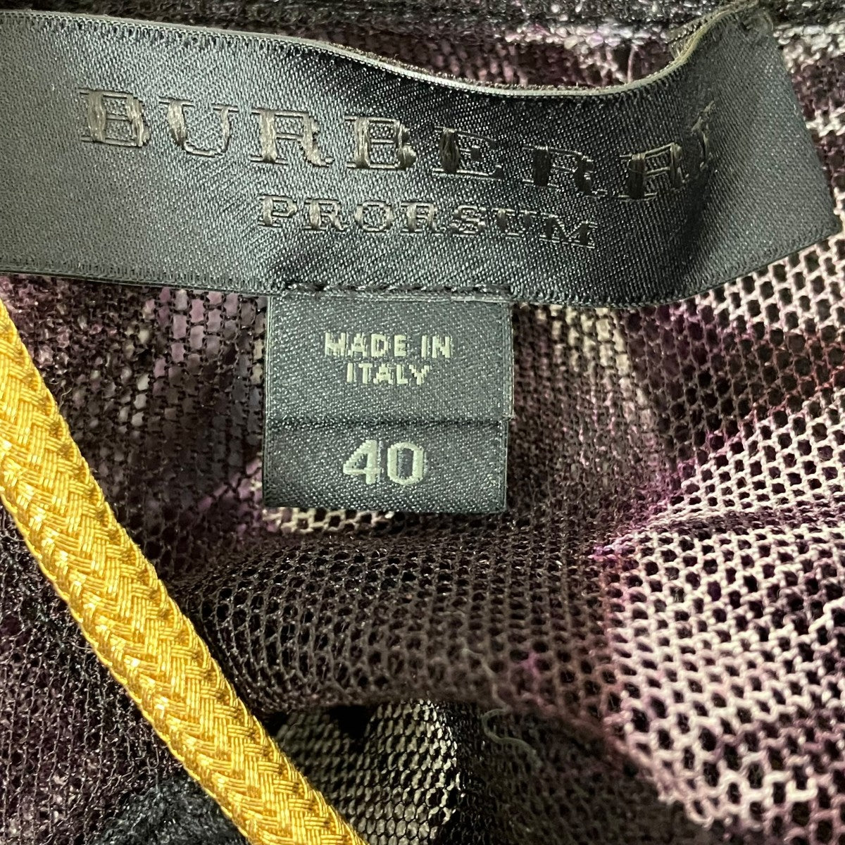 BURBERRY 長袖ワンピース 古着・中古-6枚目のアイテム画像