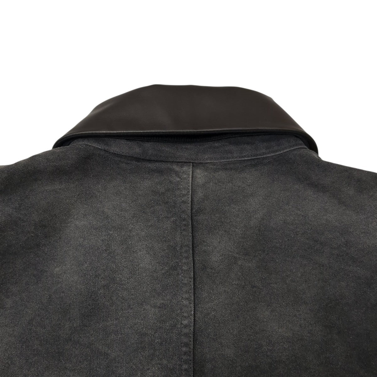 AURALEE PRODUCT DYED ORGANIC COTTON DUCK BLOUSONジャケットA25AB01CD 古着・中古-6枚目のアイテム画像