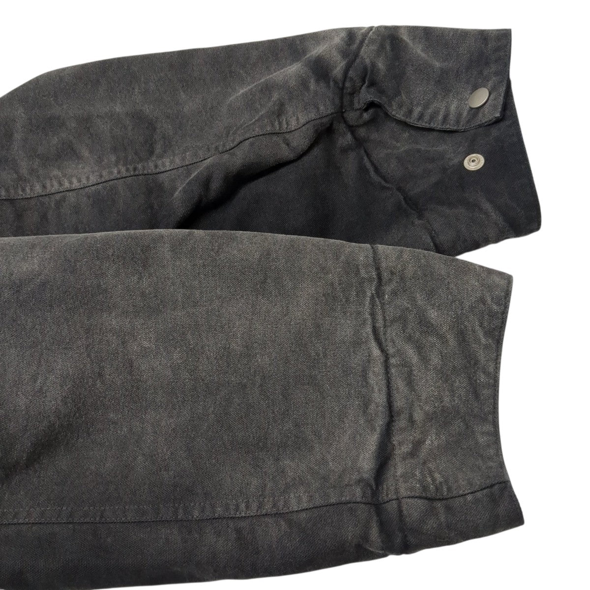 AURALEE PRODUCT DYED ORGANIC COTTON DUCK BLOUSONジャケットA25AB01CD 古着・中古-7枚目のアイテム画像