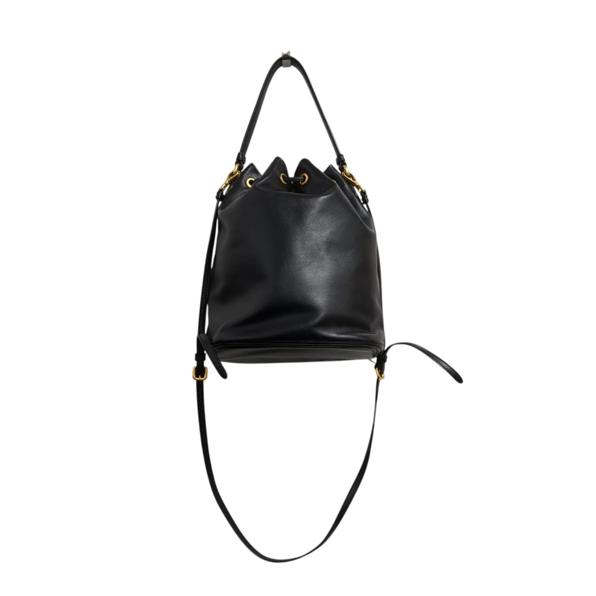 PRADA 巾着ショルダーバッグ1BH038 古着・中古-2枚目のアイテム画像