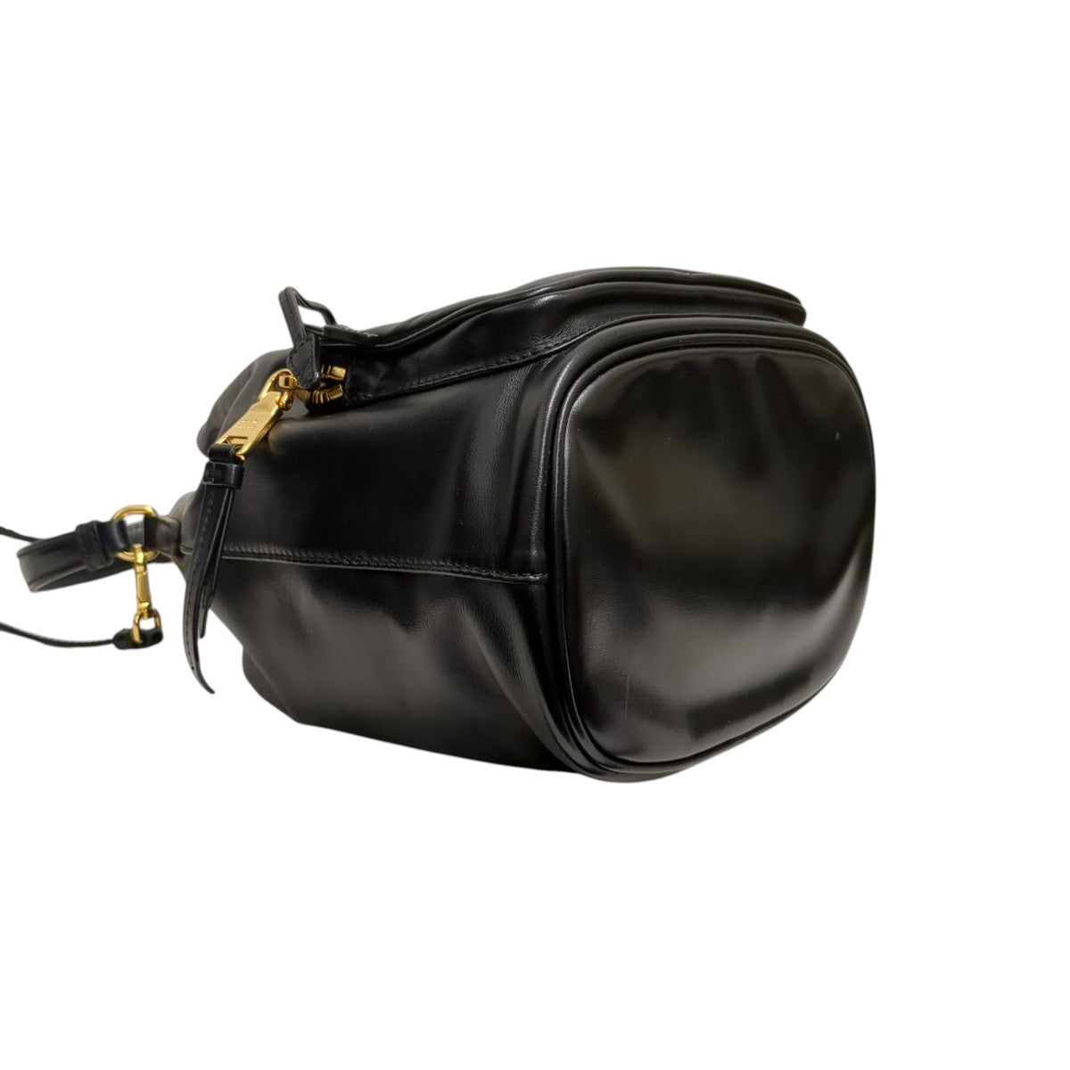 PRADA 巾着ショルダーバッグ1BH038 古着・中古-4枚目のアイテム画像