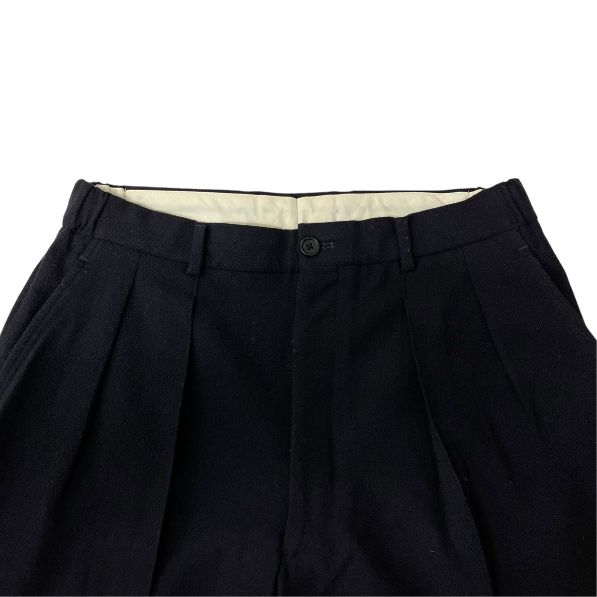 RAINMAKER FRENCH TWILL SHIRRING TROUSERSパンツRM242-027 古着・中古-3枚目のアイテム画像