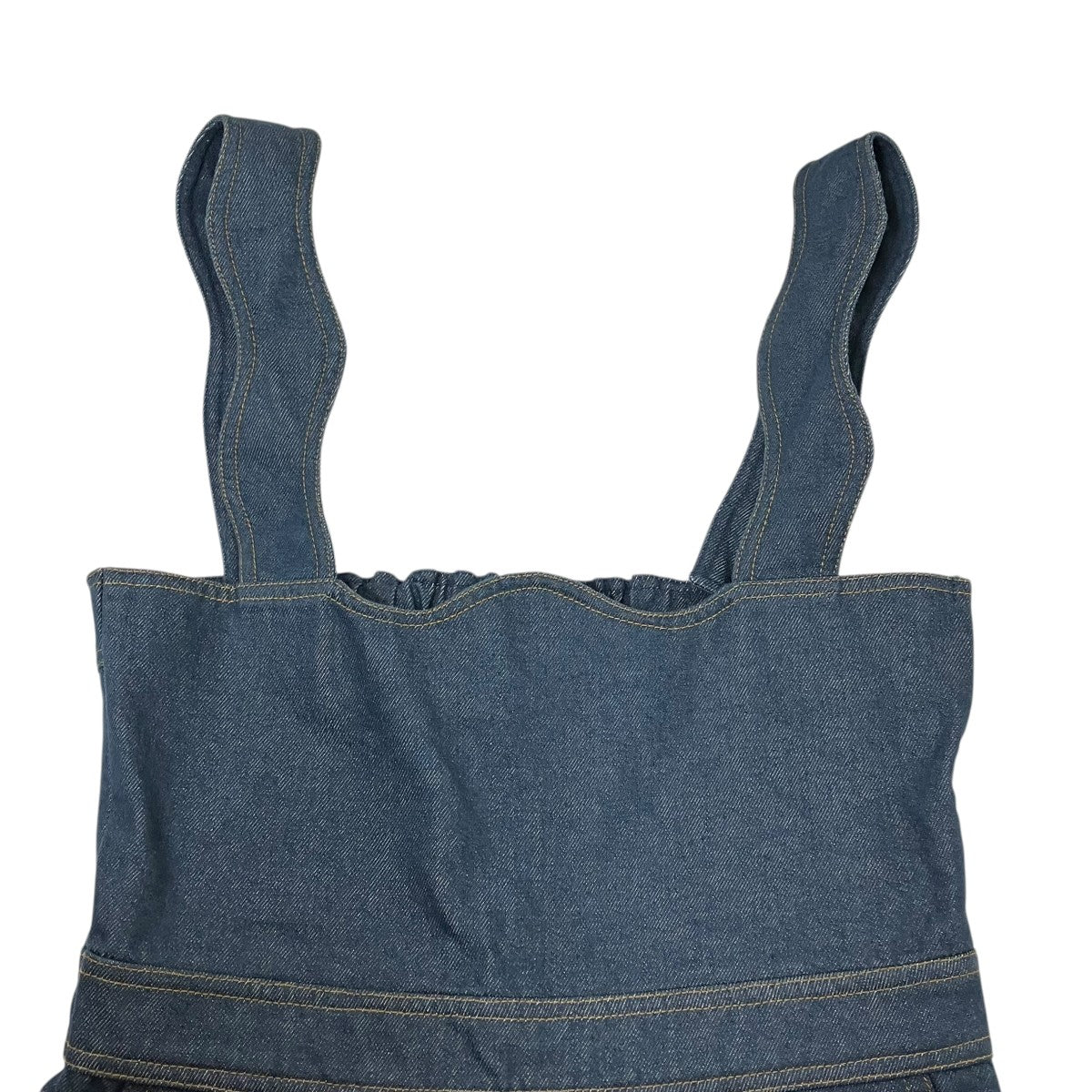 bow．a DENIM SALOPETTEサロペットbb03016 古着・中古-3枚目のアイテム画像