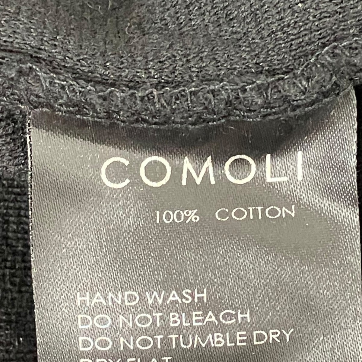COMOLI パイル スキッパーシャツカットソーB01-05039 古着・中古-7枚目のアイテム画像