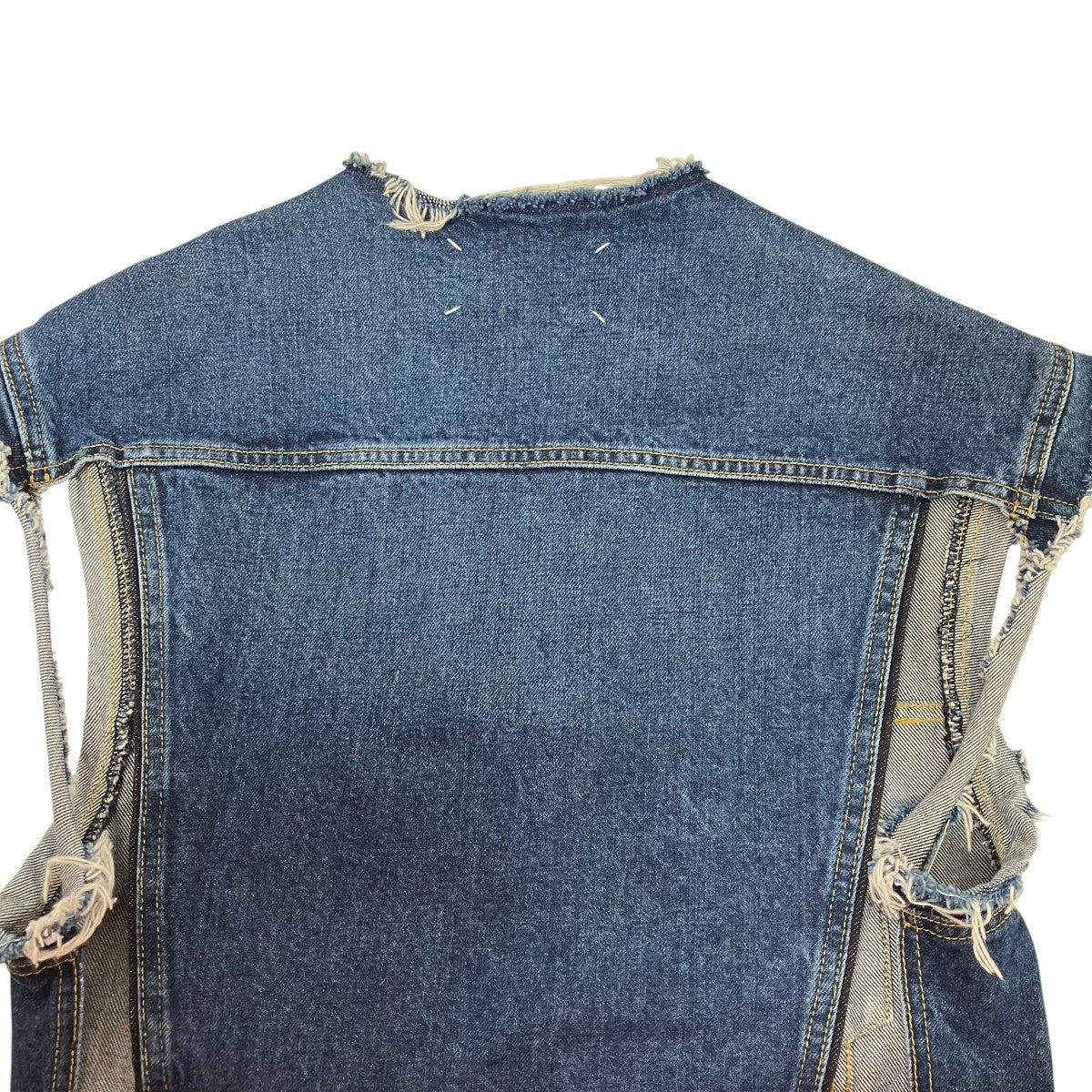 Maison Margiela 22SSノースリーブロングデニムベストS51FB0073 古着・中古-5枚目のアイテム画像