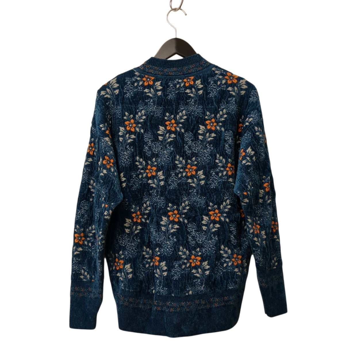 mame kurogouchi Floral Motif Chenille Knited TopセーターMM25FW-KN063 古着・中古-2枚目のアイテム画像