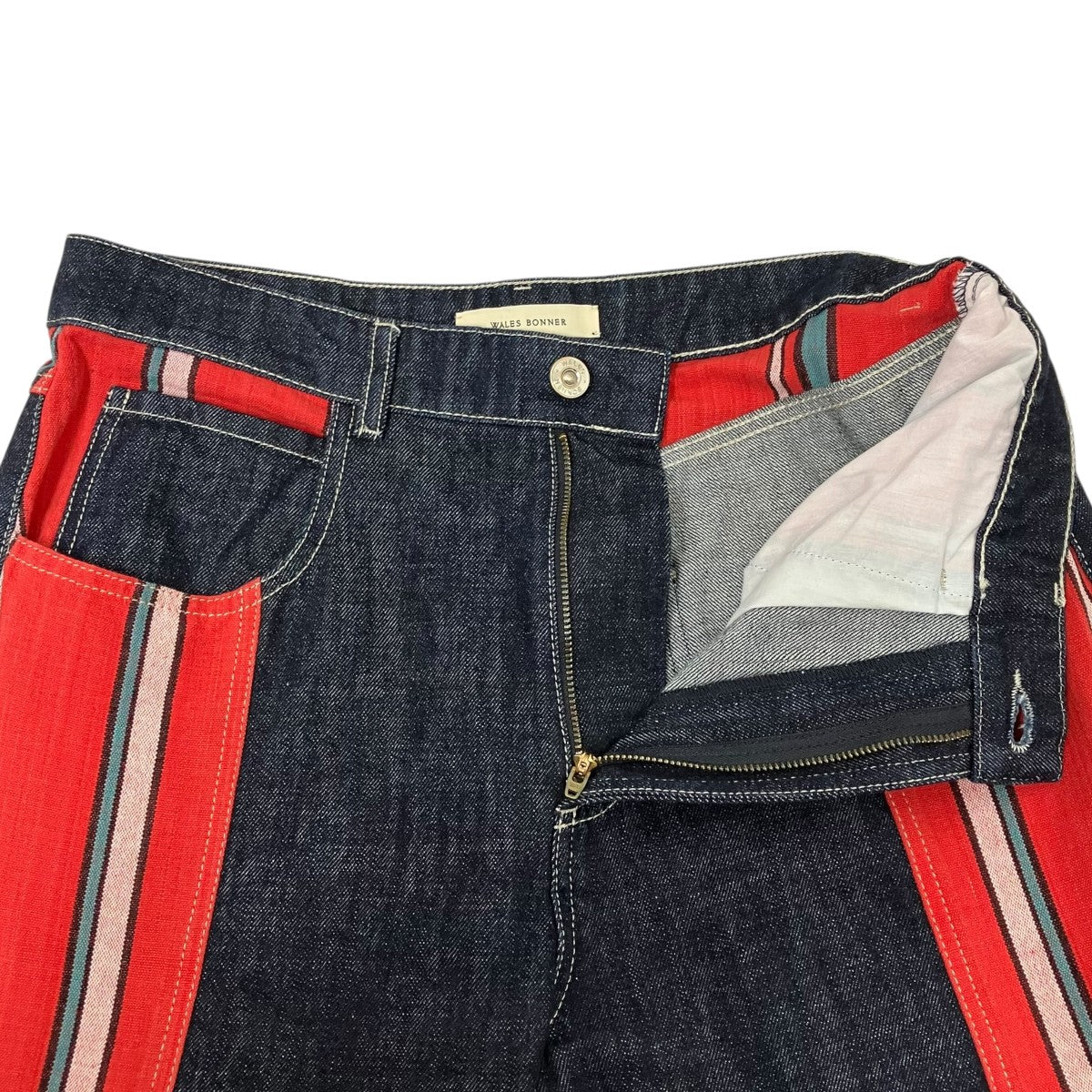 WALES BONNER voltajazzデニムパンツMS22DE03-DE01-599 古着・中古-4枚目のアイテム画像