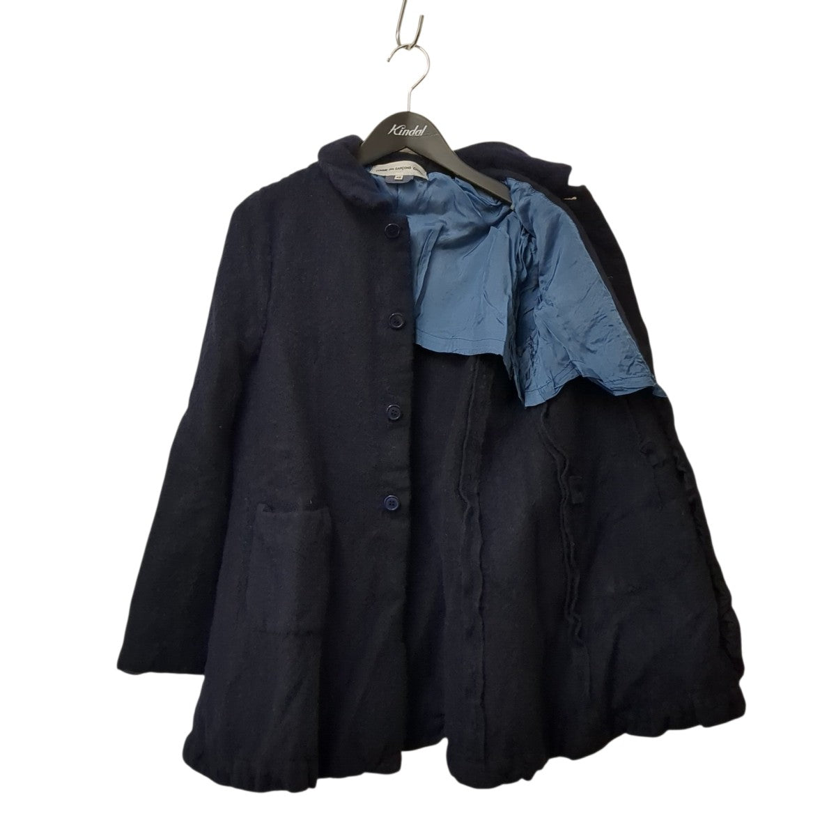 COMME des GARCONS GIRL 縮絨ウールジャケットNF-J009 古着・中古-2枚目のアイテム画像