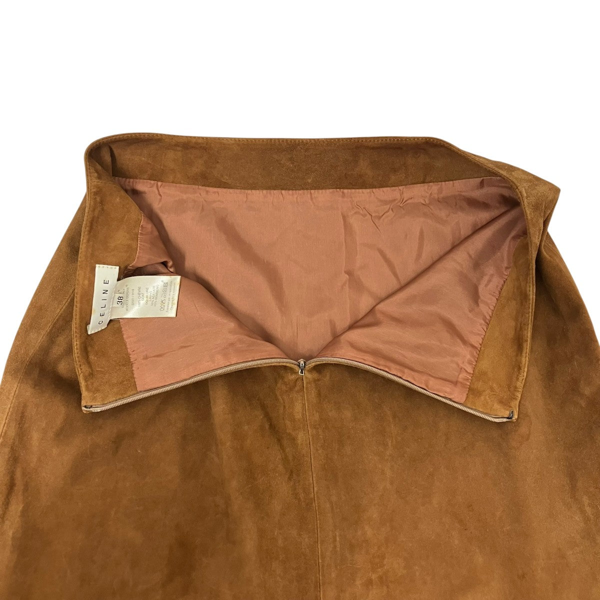 CELINE スエードスカート 古着・中古-5枚目のアイテム画像