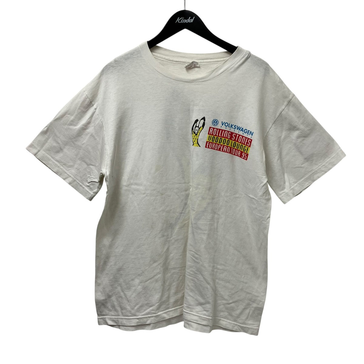 VINTAGE ROLLING STONES TOUR 95 VOODOO LOUNGE VOLKSWAGENＴシャツ 古着・中古-1枚目のアイテム画像