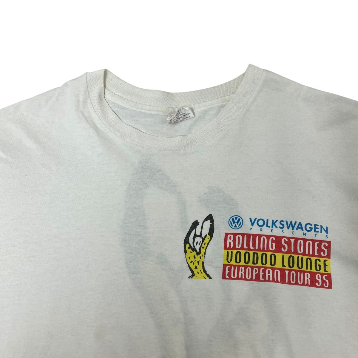 VINTAGE ROLLING STONES TOUR 95 VOODOO LOUNGE VOLKSWAGENＴシャツ 古着・中古-3枚目のアイテム画像