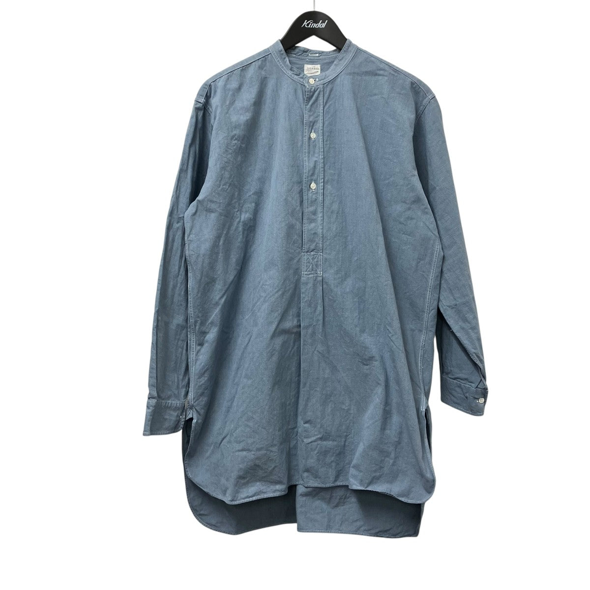 VINTAGE マチ付き長袖シャツ 古着・中古-1枚目のアイテム画像