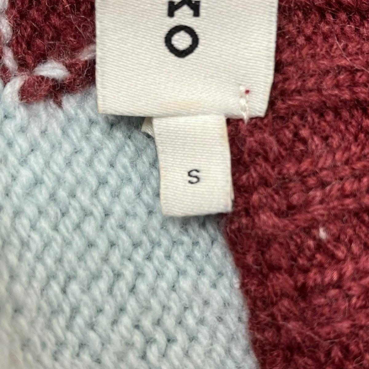 marimekko 23SSニットベスト 古着・中古-9枚目のアイテム画像